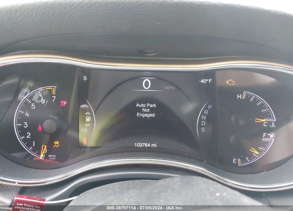 2015 JEEP GRAND CHEROKEE LIMITED VIN: 1C4RJFBG0FC645594