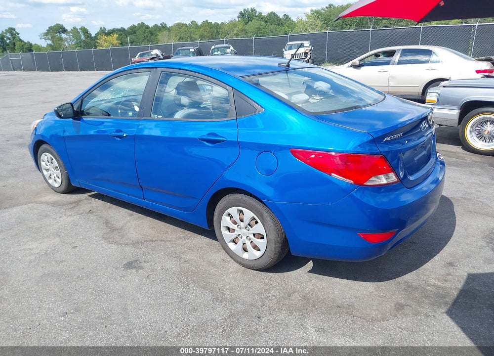 2015 HYUNDAI ACCENT GLS VIN: KMHCT4AE8FU802234