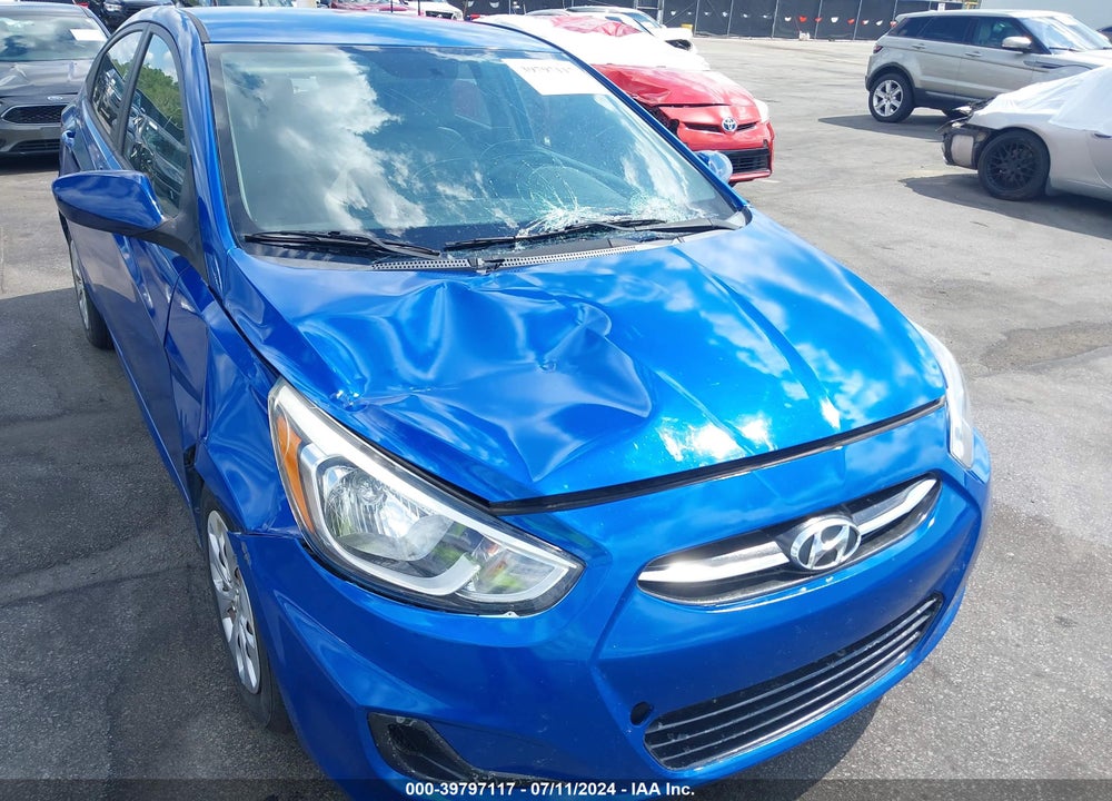 2015 HYUNDAI ACCENT GLS VIN: KMHCT4AE8FU802234