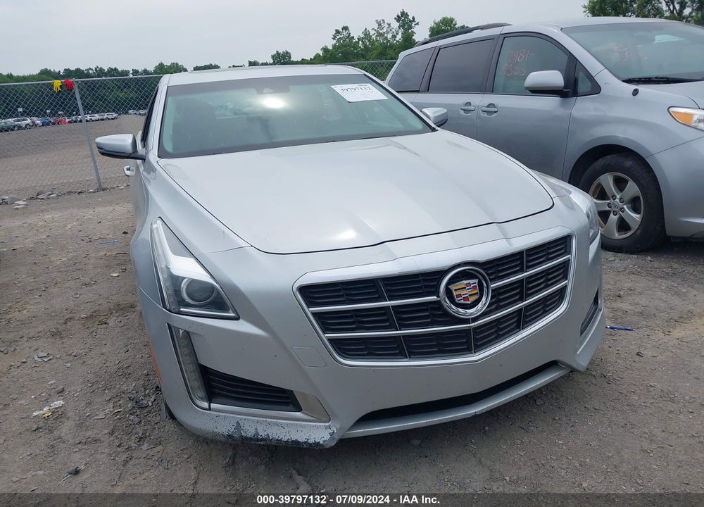 2014 CADILLAC CTS LUXURY VIN: 1G6AX5SX2E0186092