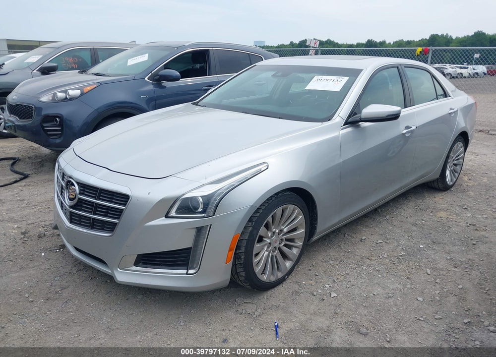 2014 CADILLAC CTS LUXURY VIN: 1G6AX5SX2E0186092