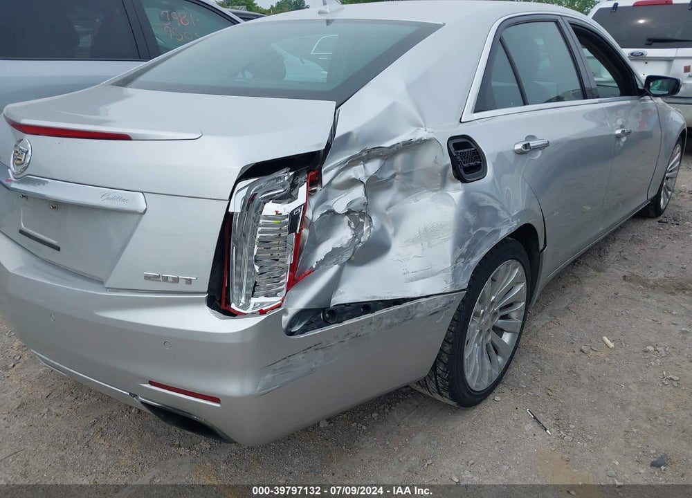 2014 CADILLAC CTS LUXURY VIN: 1G6AX5SX2E0186092