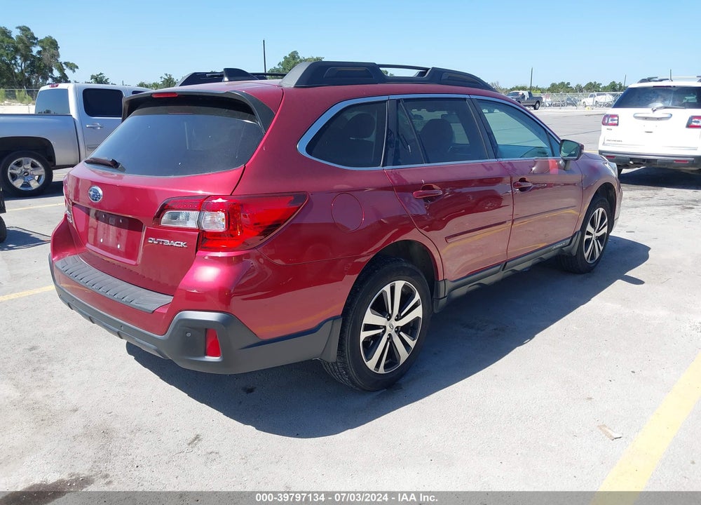 2018 SUBARU OUTBACK 2.5I LIMITED VIN: 4S4BSANC4J3364851