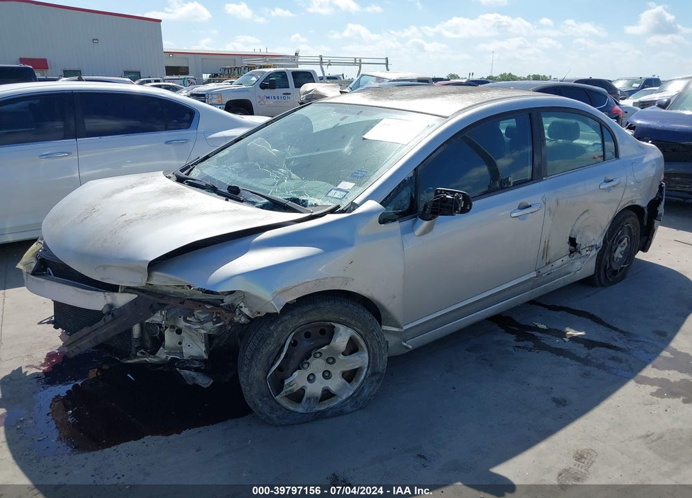 2008 HONDA CIVIC LX VIN: 2HGFA16558H342861