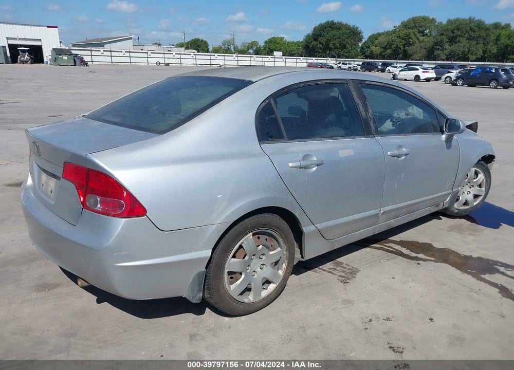 2008 HONDA CIVIC LX VIN: 2HGFA16558H342861