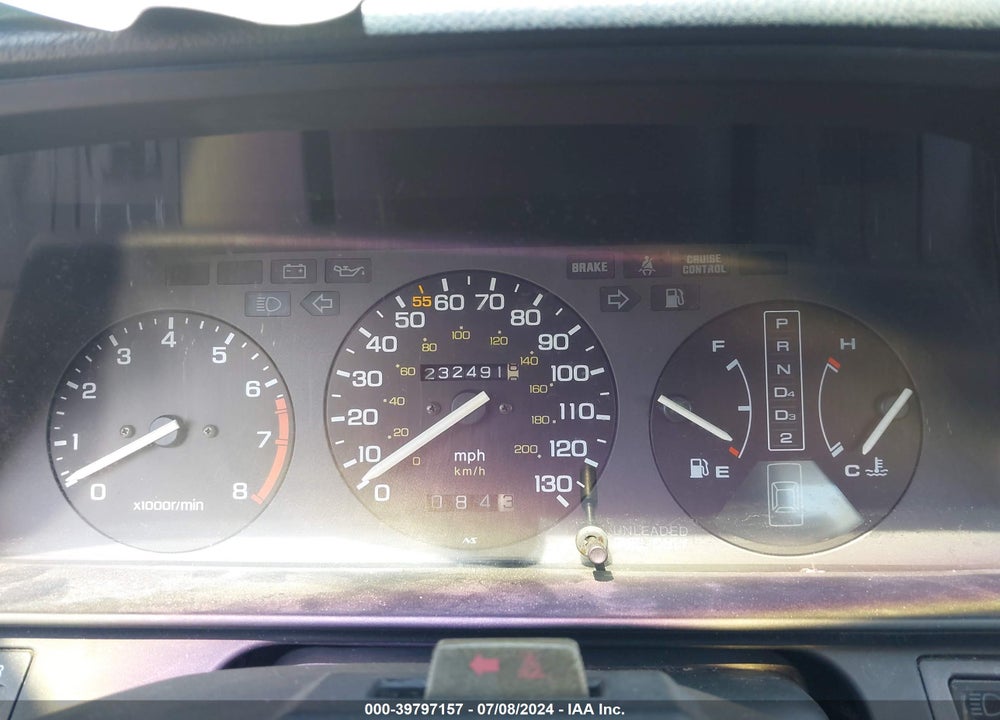 1988 HONDA ACCORD LX VIN: 1HGCA5636JA080183