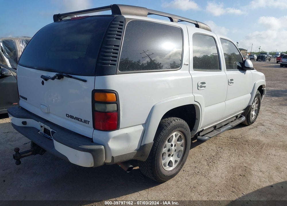 2005 CHEVROLET TAHOE Z71 VIN: 1GNEK13T65R135442
