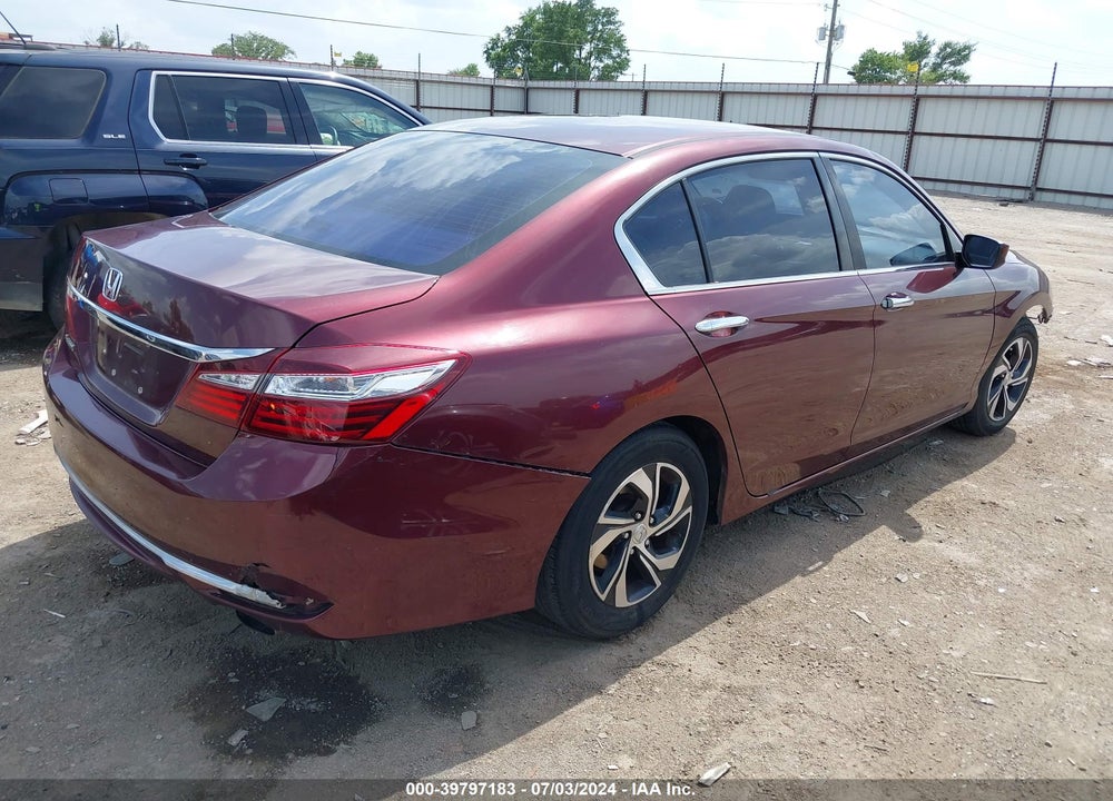 2016 HONDA ACCORD LX VIN: 1HGCR2F3XGA197362