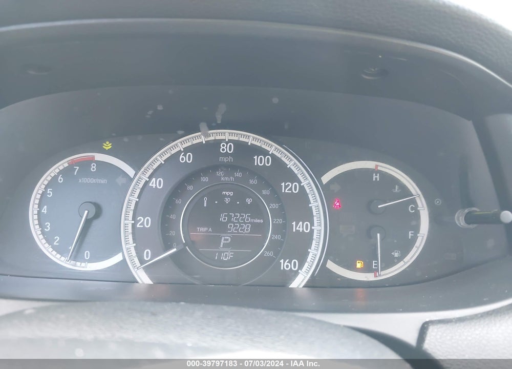 2016 HONDA ACCORD LX VIN: 1HGCR2F3XGA197362
