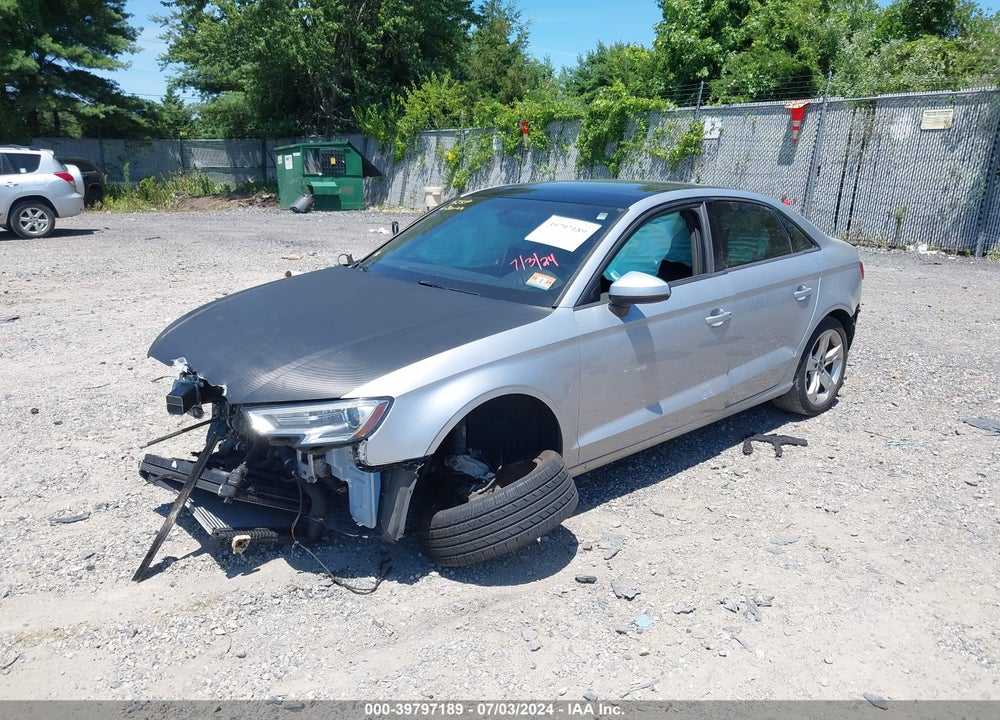 2017 AUDI A3 2.0T PREMIUM VIN: WAUB8GFF0H1029703