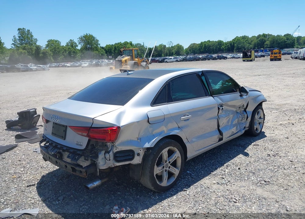 2017 AUDI A3 2.0T PREMIUM VIN: WAUB8GFF0H1029703