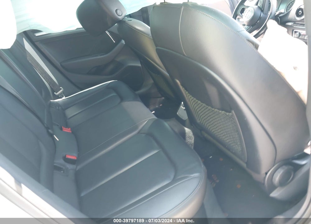 2017 AUDI A3 2.0T PREMIUM VIN: WAUB8GFF0H1029703