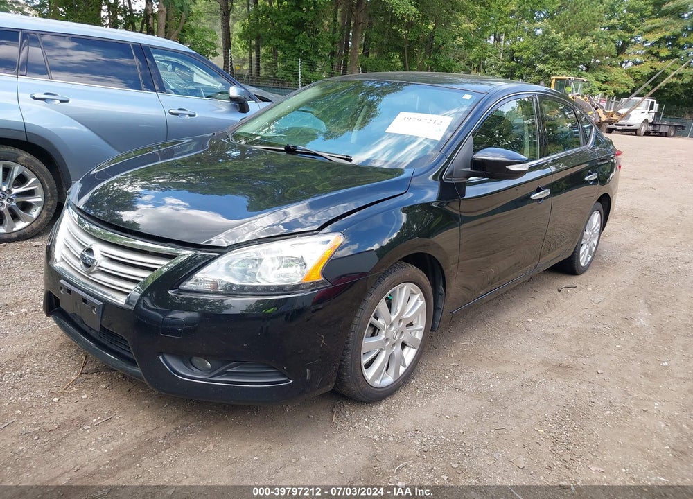 2014 NISSAN SENTRA SL VIN: 3N1AB7AP0EL624655