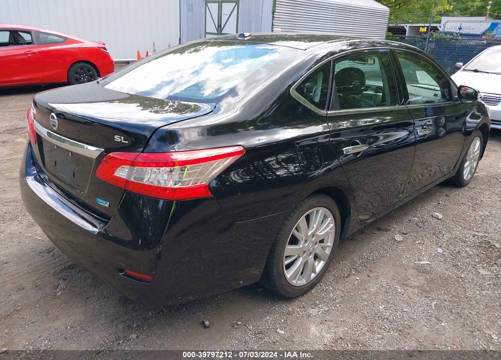 2014 NISSAN SENTRA SL VIN: 3N1AB7AP0EL624655