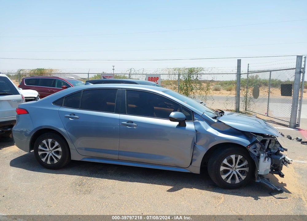 2022 TOYOTA COROLLA HYBRID LE VIN: JTDEAMDE6NJ042951