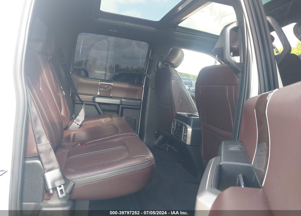 2017 FORD F-250 PLATINUM VIN: 1FT7W2BT7HED40969