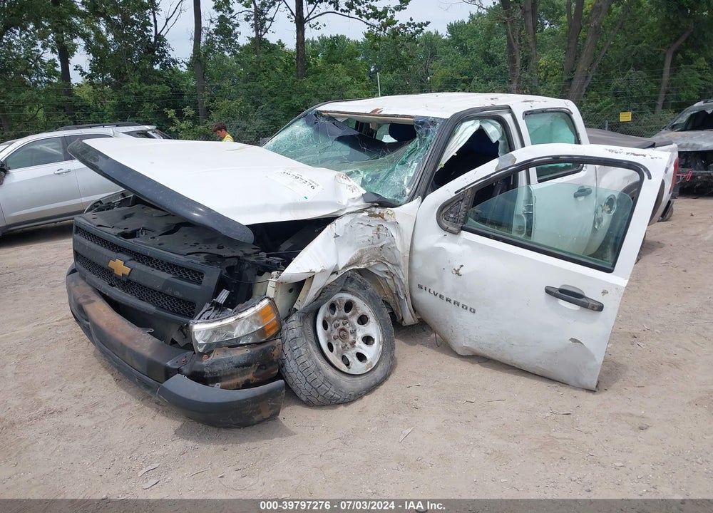 2013 CHEVROLET SILVERADO 1500 WORK TRUCK VIN: 3GCPKPEA5DG253836