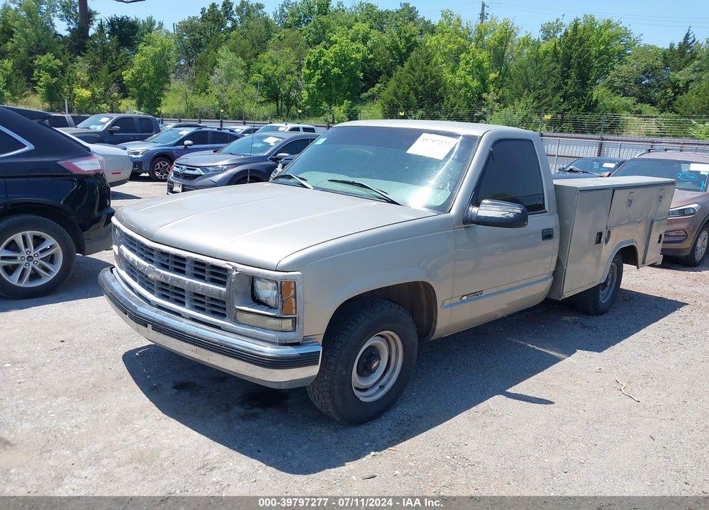 1998 CHEVROLET C1500 FLEETSIDE W/T VIN: 1GCEC14WXWZ167150