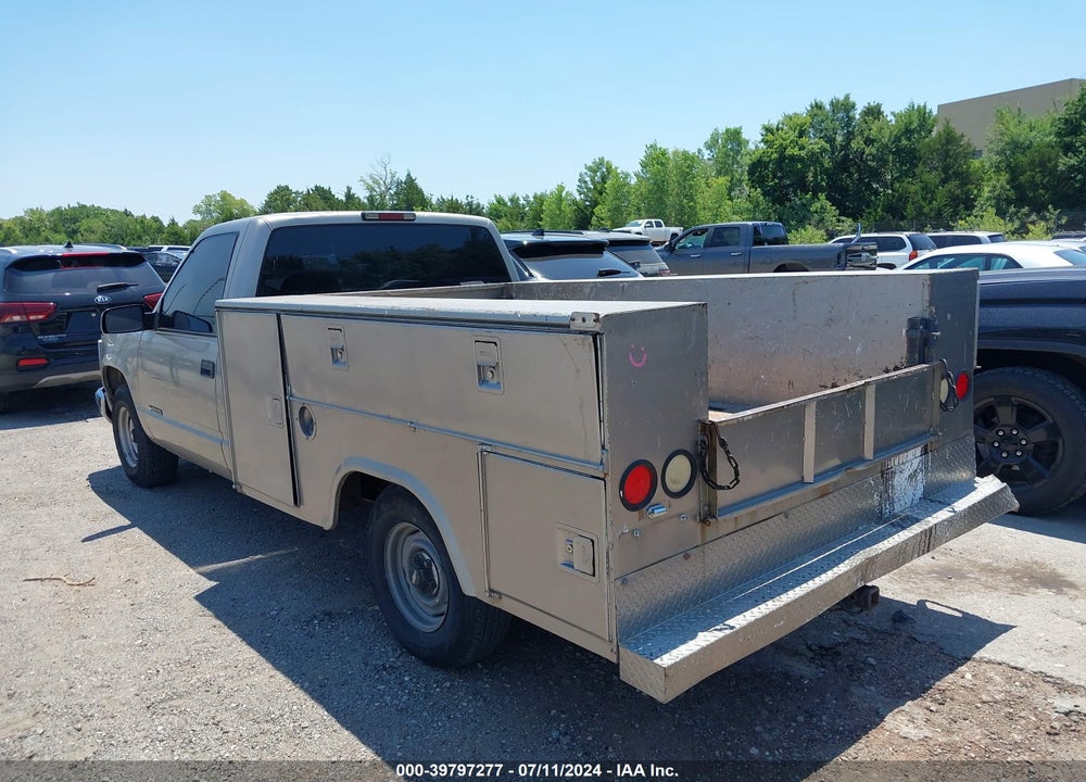 1998 CHEVROLET C1500 FLEETSIDE W/T VIN: 1GCEC14WXWZ167150