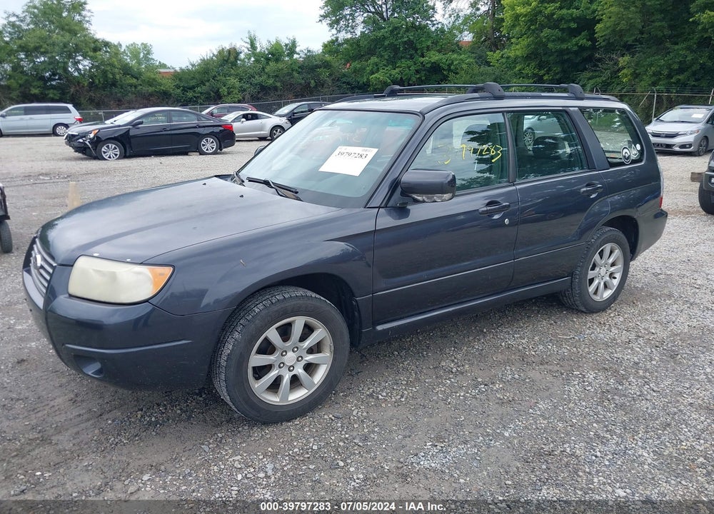 2008 SUBARU FORESTER 2.5X VIN: JF1SG65618H728224