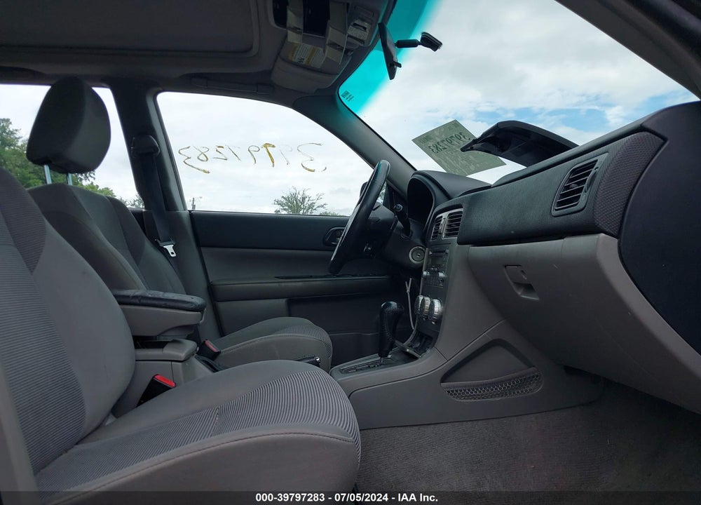 2008 SUBARU FORESTER 2.5X VIN: JF1SG65618H728224
