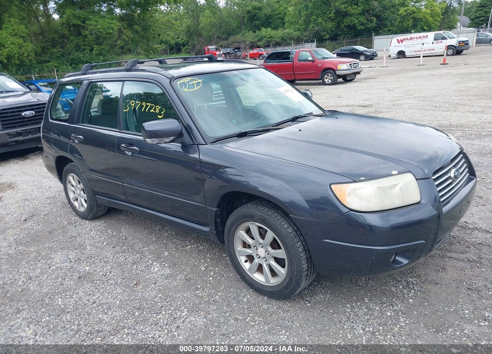 2008 SUBARU FORESTER 2.5X VIN: JF1SG65618H728224