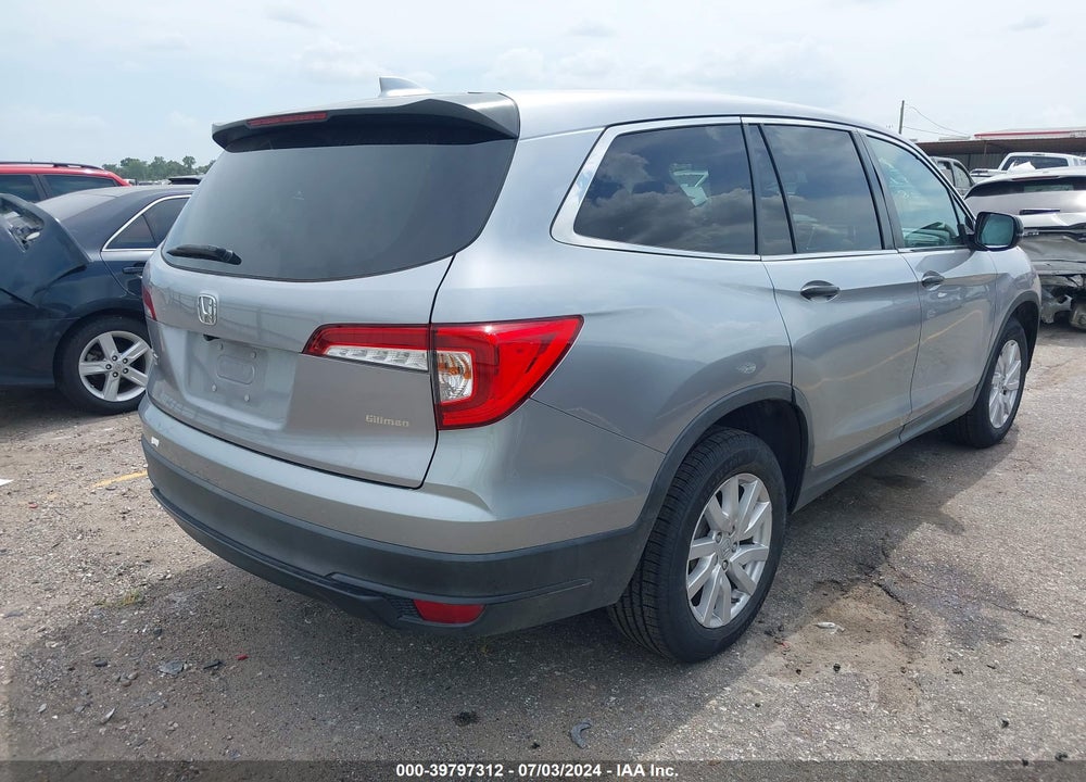 2020 HONDA PILOT 2WD LX VIN: 5FNYF5H1XLB026588
