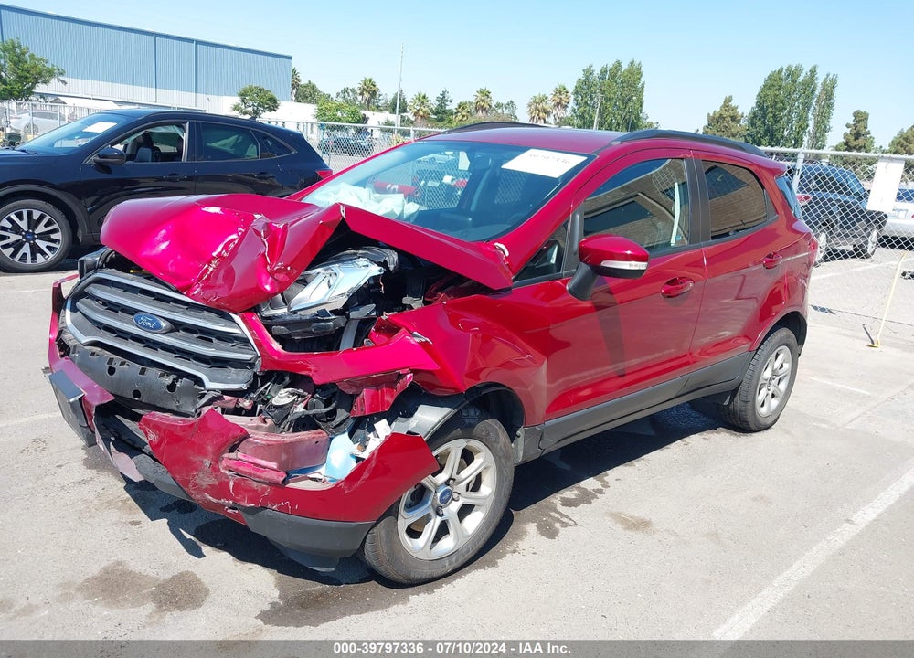 2018 FORD ECOSPORT SE VIN: MAJ6P1UL1JC189943