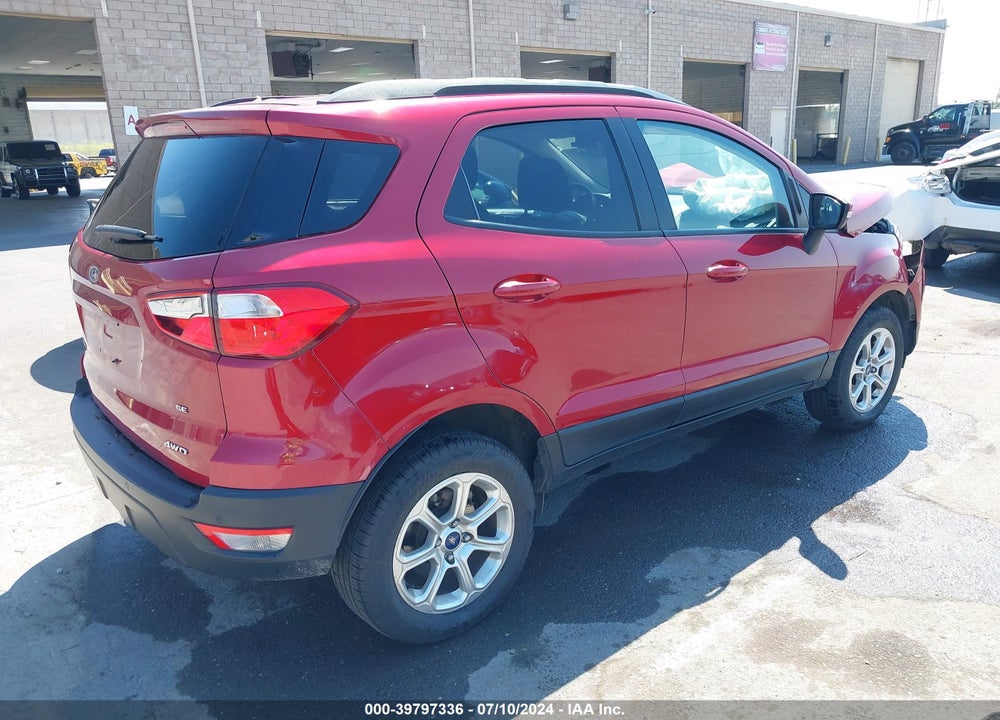 2018 FORD ECOSPORT SE VIN: MAJ6P1UL1JC189943