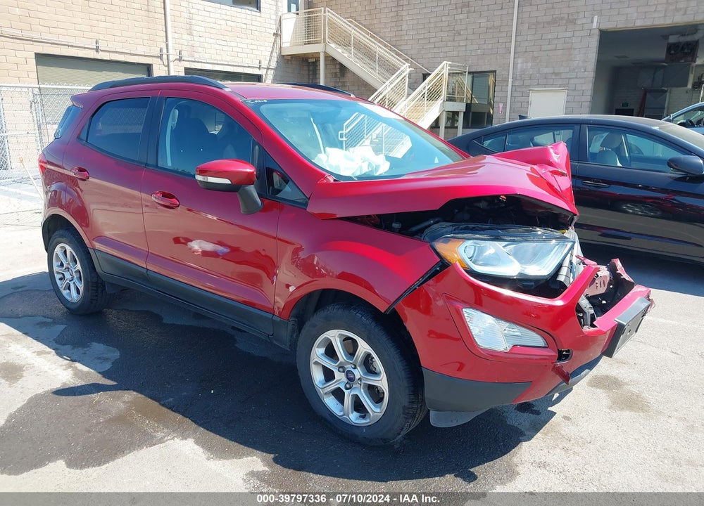 2018 FORD ECOSPORT SE VIN: MAJ6P1UL1JC189943