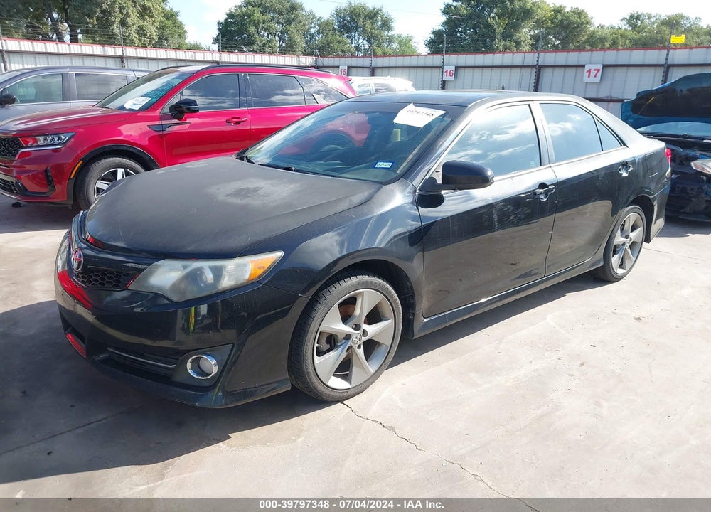 2012 TOYOTA CAMRY SE V6 VIN: 4T1BK1FK7CU508136