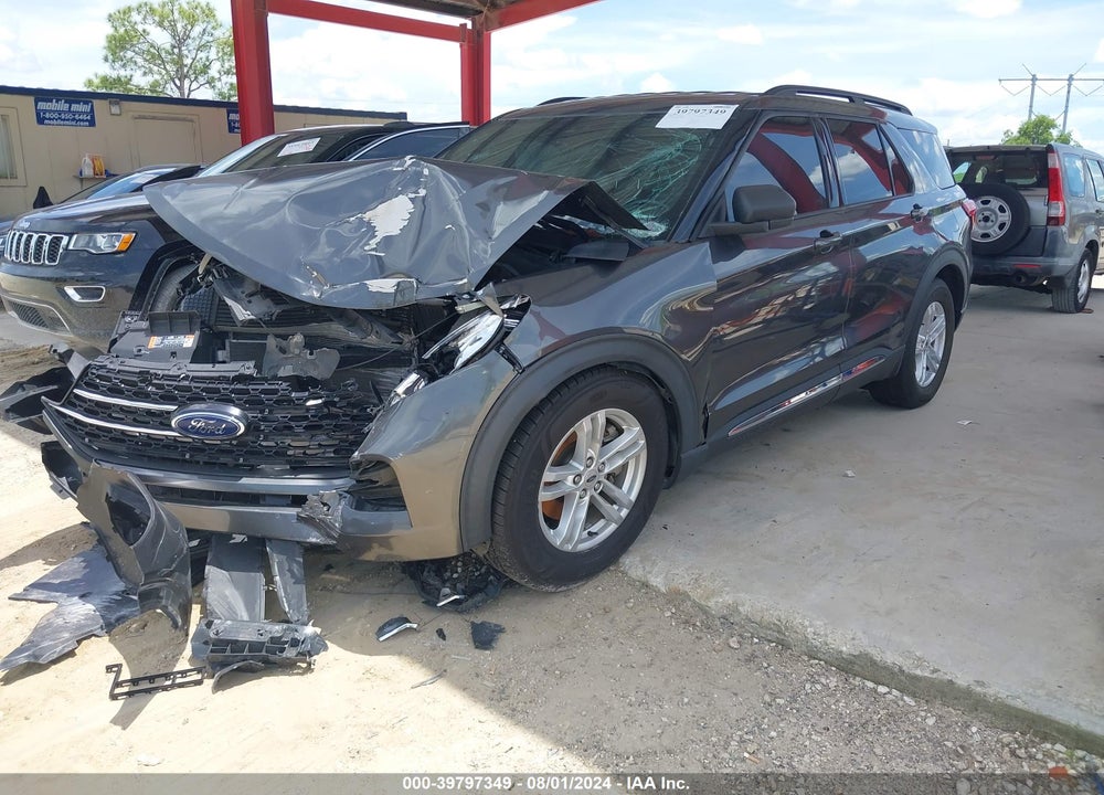 2020 FORD EXPLORER XLT VIN: 1FMSK7DH8LGB76894