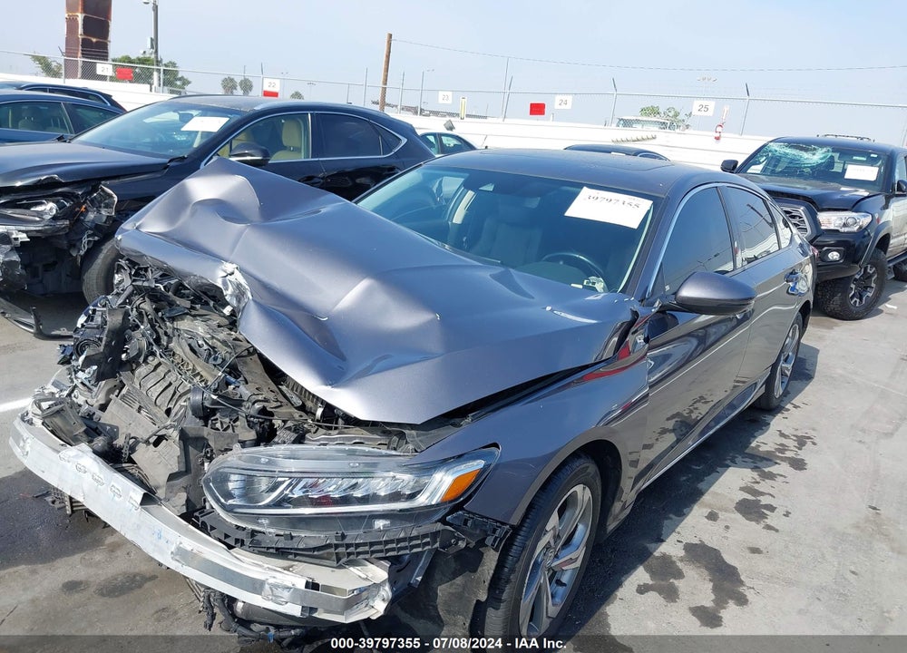 2018 HONDA ACCORD EX-L 2.0T VIN: 1HGCV2F66JA024080