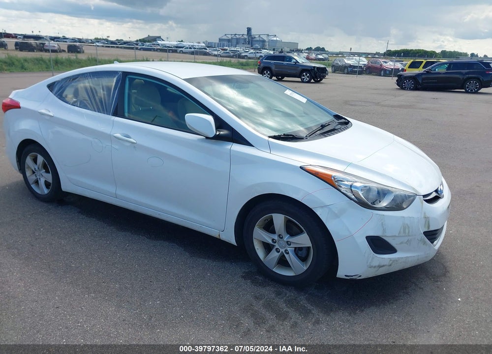 2013 HYUNDAI ELANTRA GLS VIN: 5NPDH4AEXDH248180