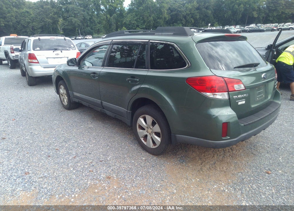 2011 SUBARU OUTBACK 2.5I PREMIUM VIN: 4S4BRBCC0B3411525