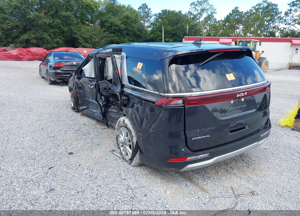 2023 KIA CARNIVAL MPV LX SEAT PACKAGE VIN: KNDNB4H34P6279806