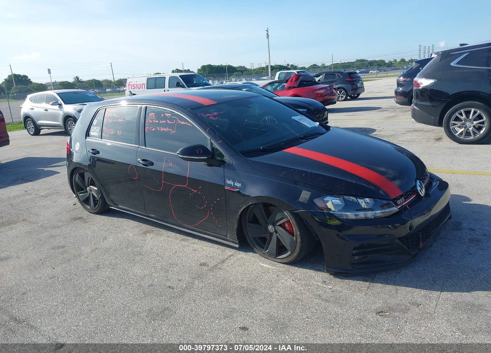 2020 VOLKSWAGEN GOLF GTI 2.0T AUTOBAHN/2.0T S/2.0T SE VIN: 3VW5T7AU2LM016948