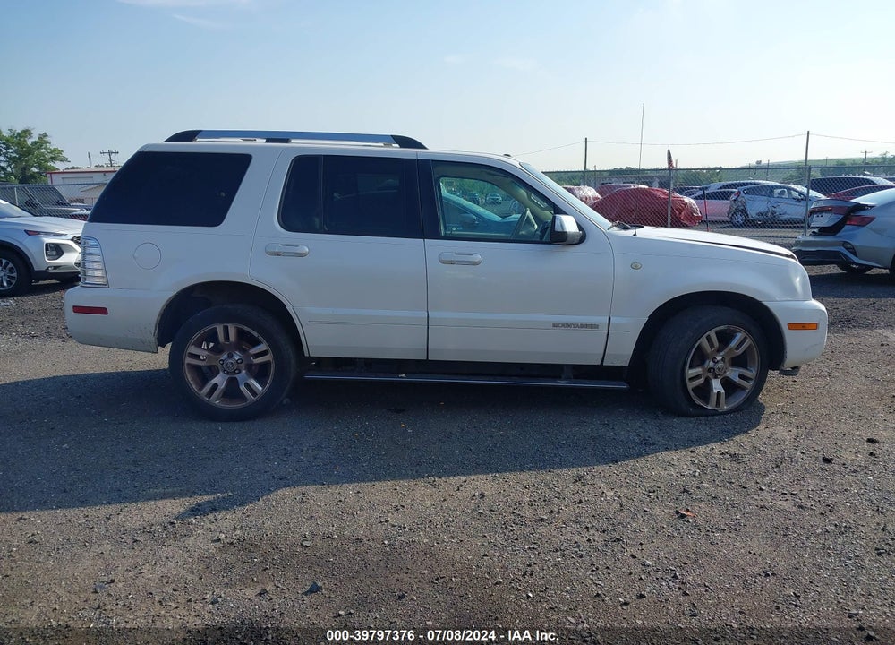 2010 MERCURY MOUNTAINEER PREMIER VIN: 4M2EN4JE8AUJ06919