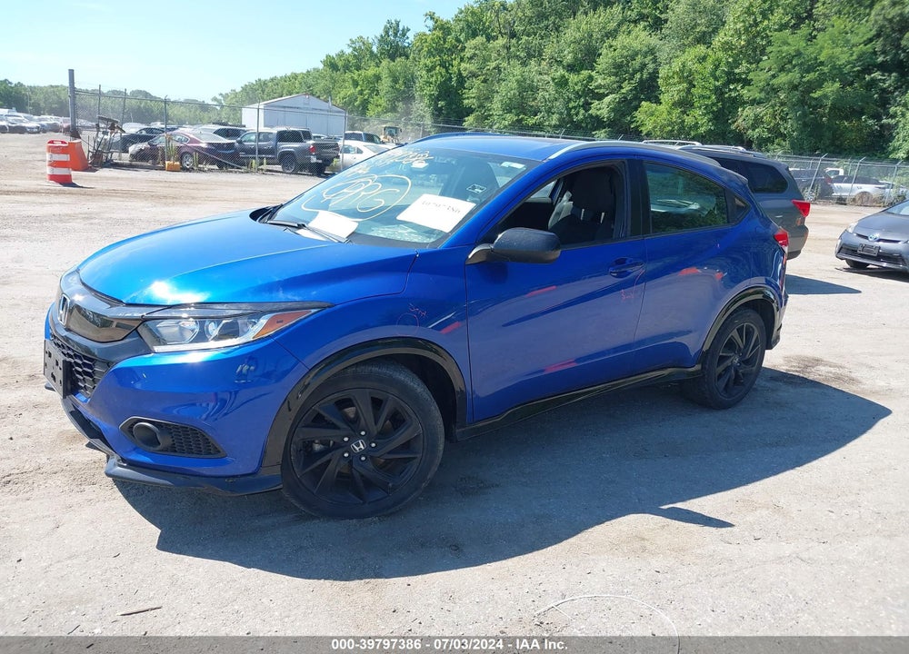 2019 HONDA HR-V SPORT VIN: 3CZRU5H13KG703154