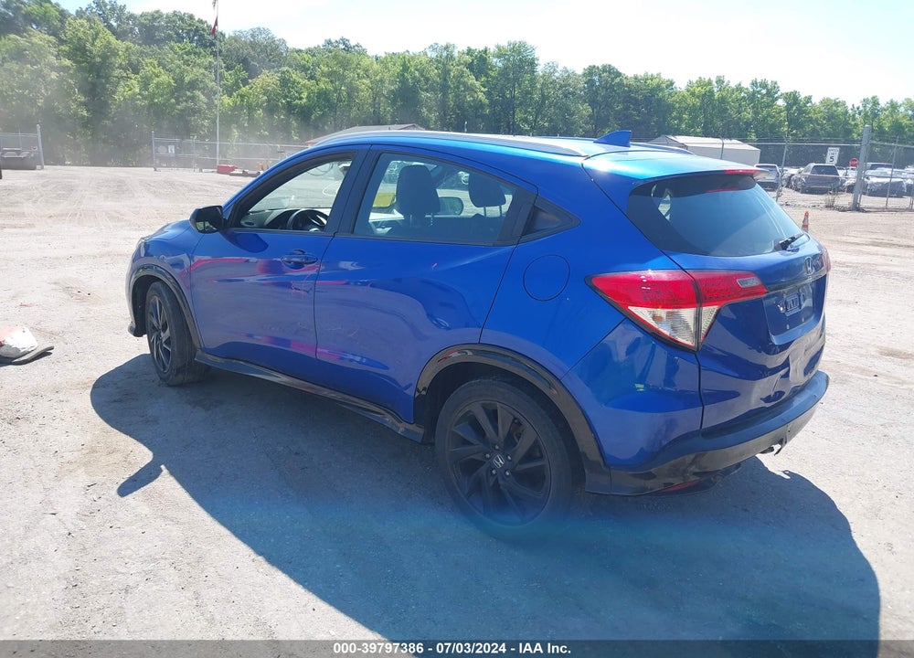 2019 HONDA HR-V SPORT VIN: 3CZRU5H13KG703154