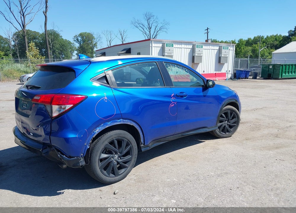 2019 HONDA HR-V SPORT VIN: 3CZRU5H13KG703154