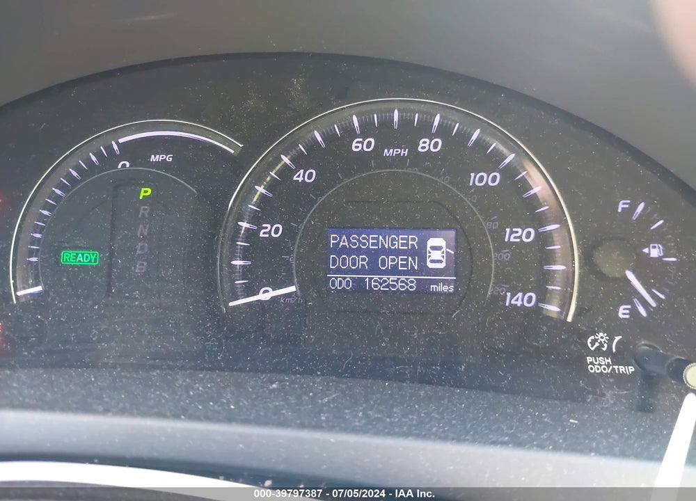 2011 TOYOTA CAMRY HYBRID VIN: 4T1BB3EK2BU141576