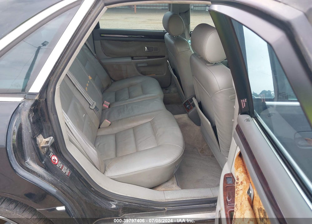 2000 AUDI A8 4.2 VIN: WAUFL54D1YN002976