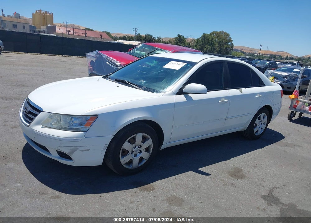 2009 HYUNDAI SONATA GLS VIN: 5NPET46C09H513688