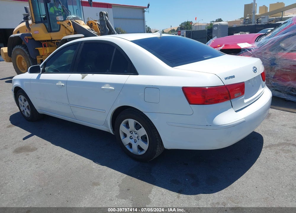 2009 HYUNDAI SONATA GLS VIN: 5NPET46C09H513688