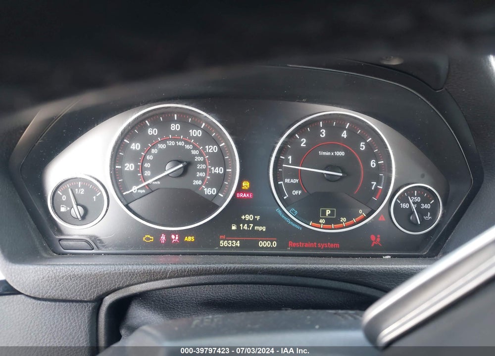 2015 BMW 435I VIN: WBA3T3C50FP939515