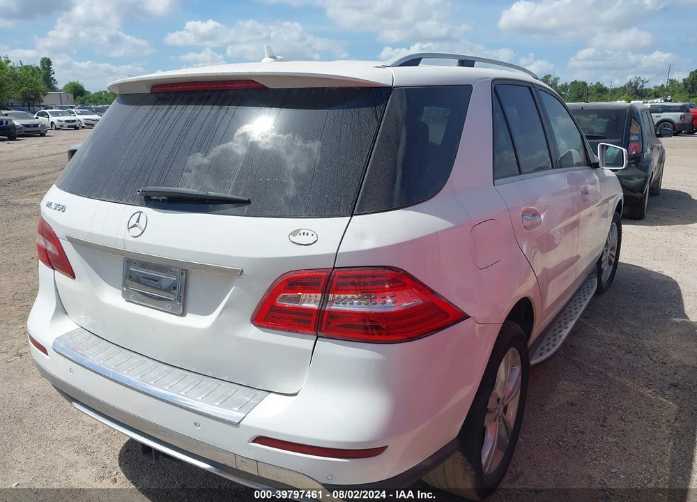 2015 MERCEDES-BENZ ML 350 VIN: 4JGDA5JB5FA619056
