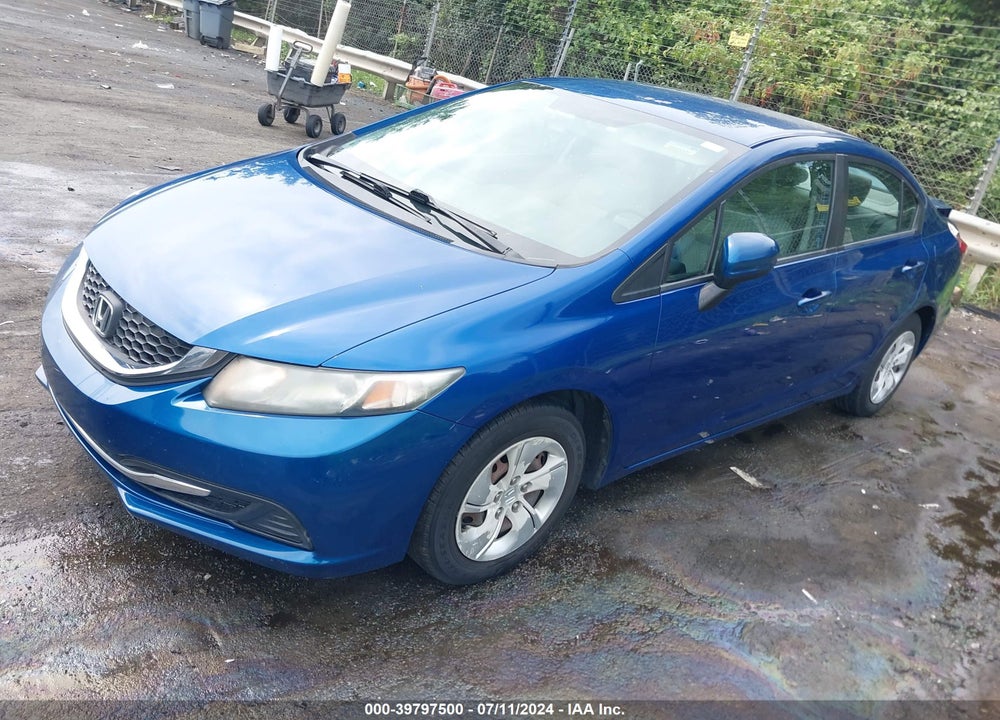 2015 HONDA CIVIC LX VIN: 19XFB2F58FE032987