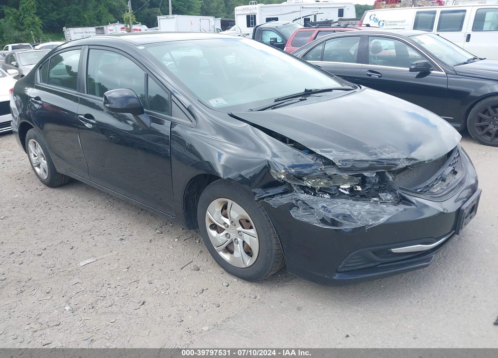 2013 HONDA CIVIC LX VIN: 19XFB2E50DE032769