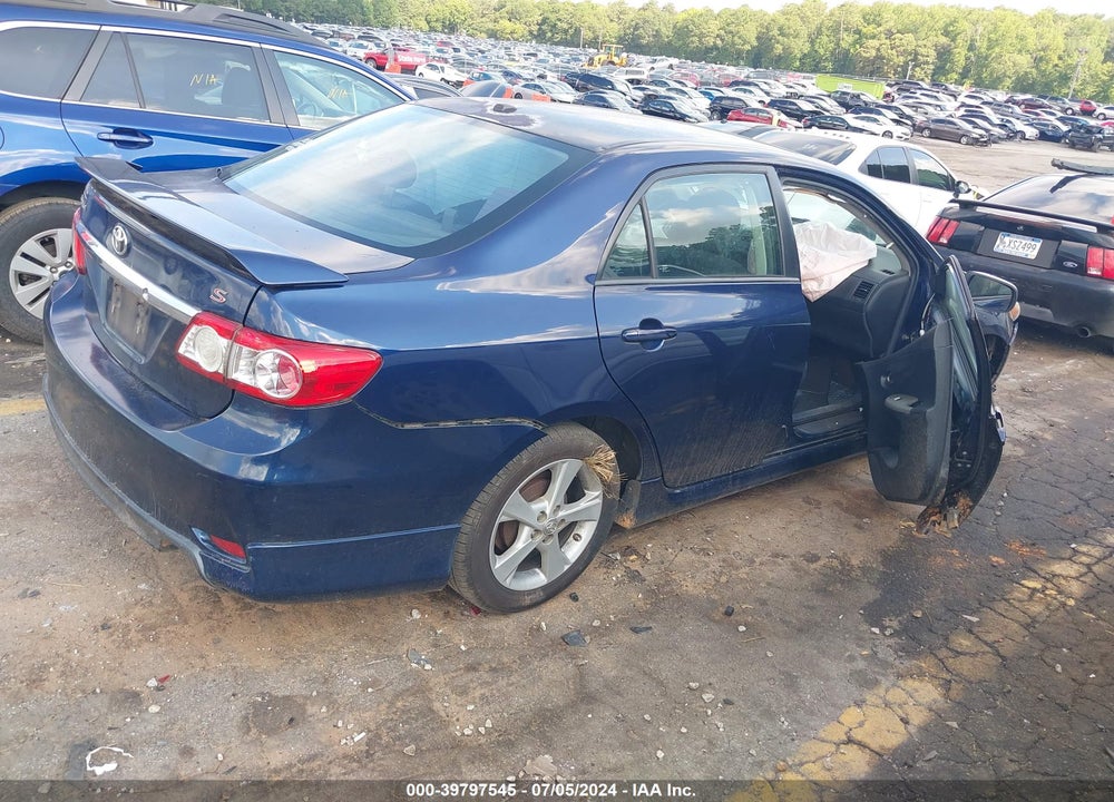 2011 TOYOTA COROLLA S VIN: 2T1BU4EE7BC632978